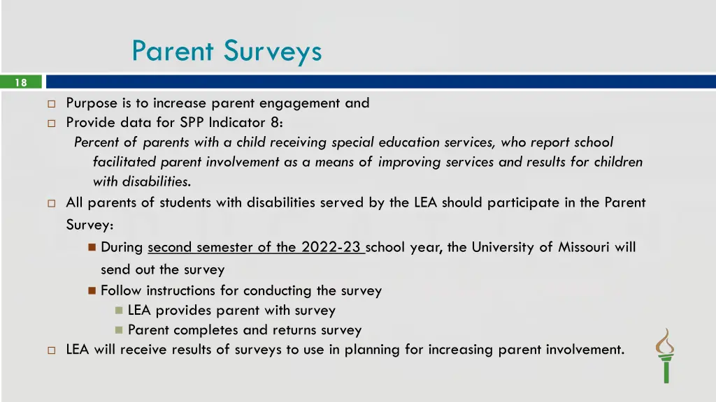 parent surveys