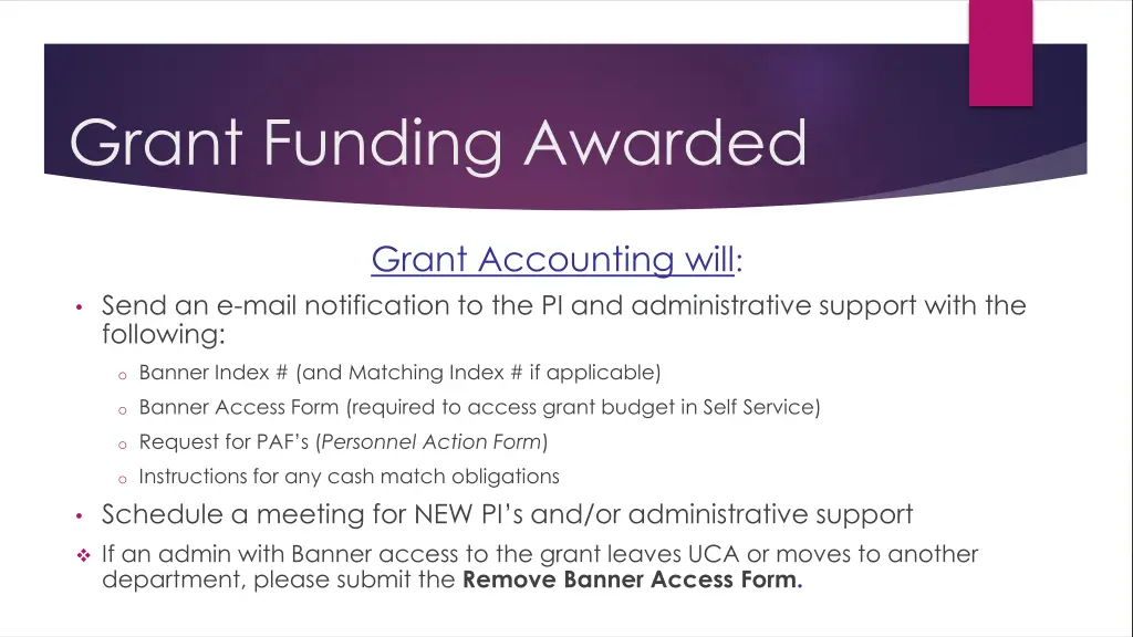 grant funding awarded 1