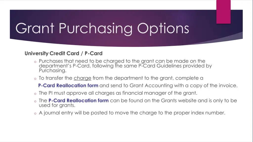 grant purchasing options 1