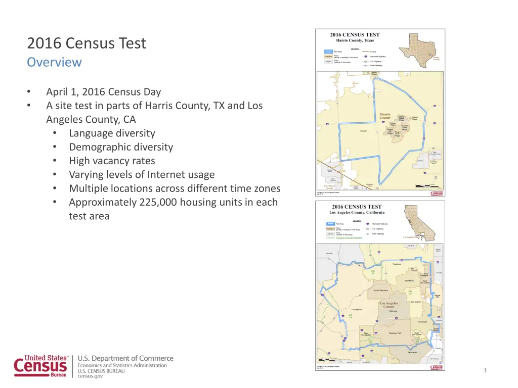 2016 census test overview