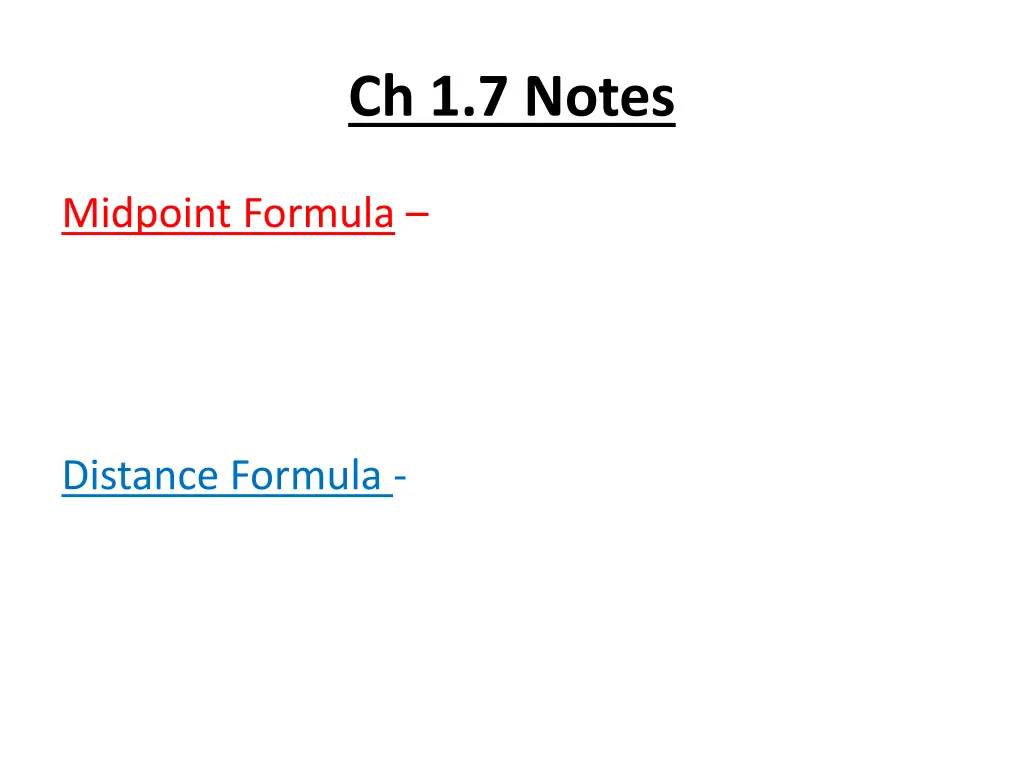 ch 1 7 notes