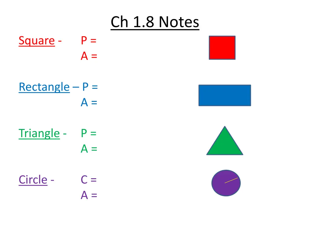 ch 1 8 notes