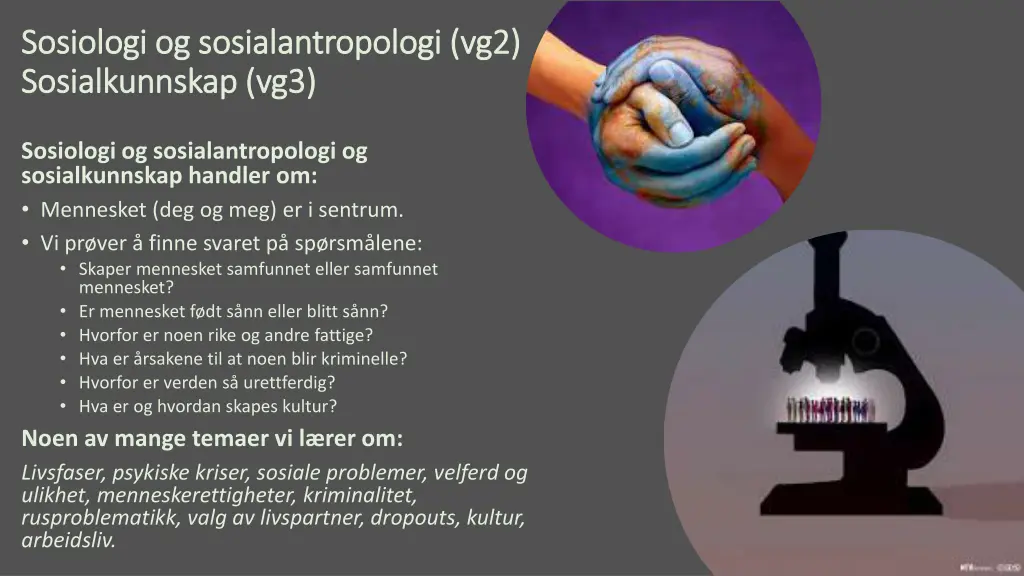 sosiologi og sosialantropologi sosiologi