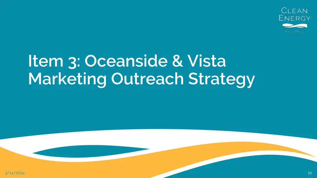 item 3 oceanside vista marketing outreach strategy