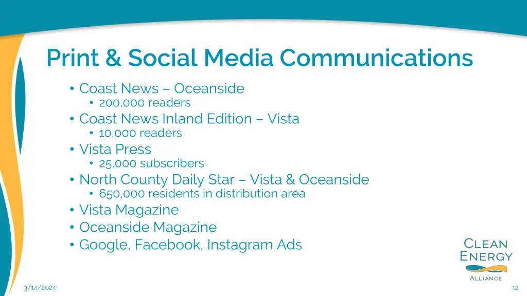 print social media communications