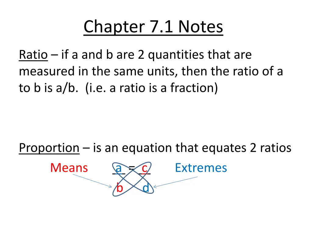 chapter 7 1 notes