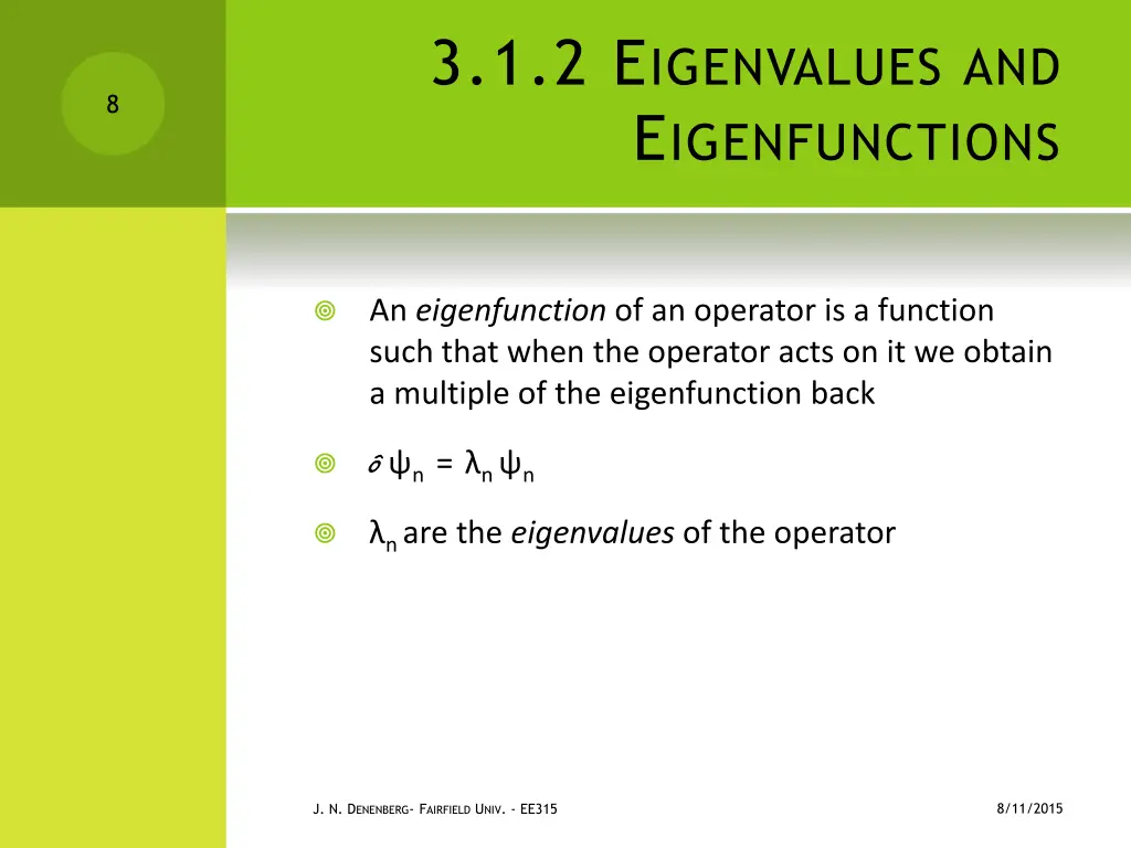 3 1 2 e igenvalues and e igenfunctions