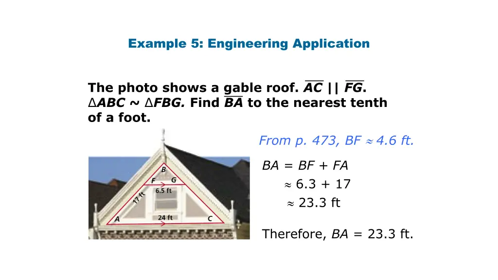 example 5 engineering application