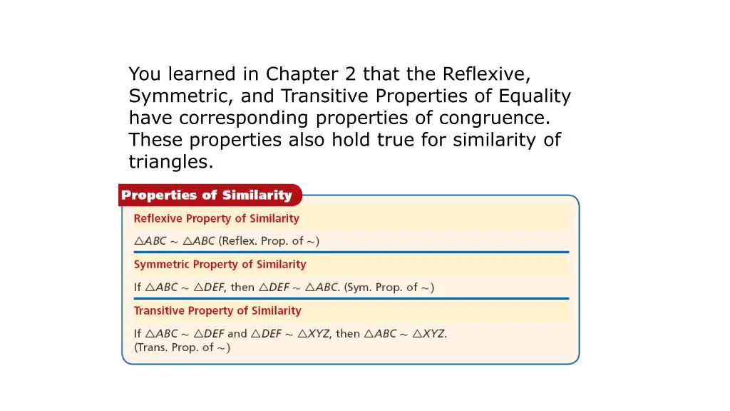 you learned in chapter 2 that the reflexive