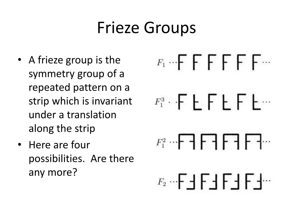 frieze groups