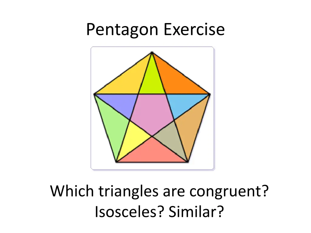 pentagon exercise