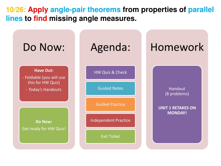 10 26 apply angle pair theorems from properties