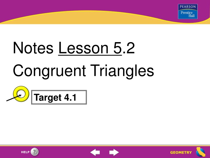 notes lesson 5 2 congruent triangles