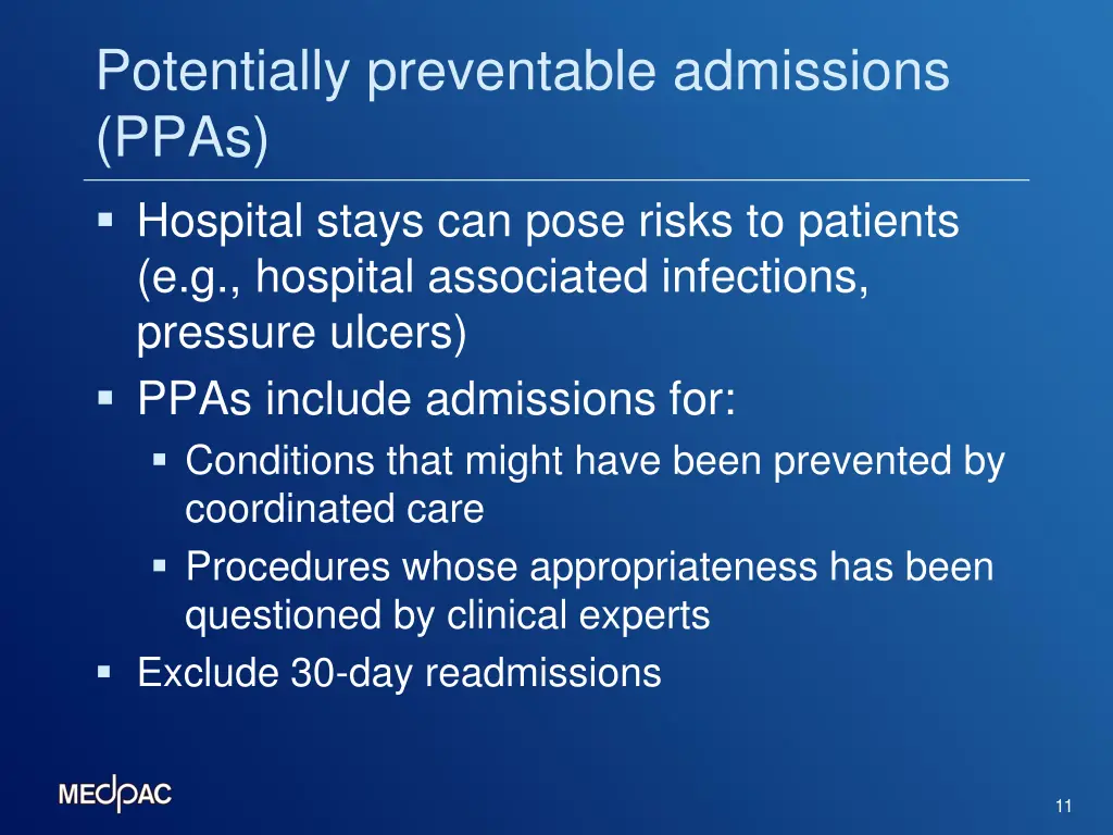 potentially preventable admissions ppas 1