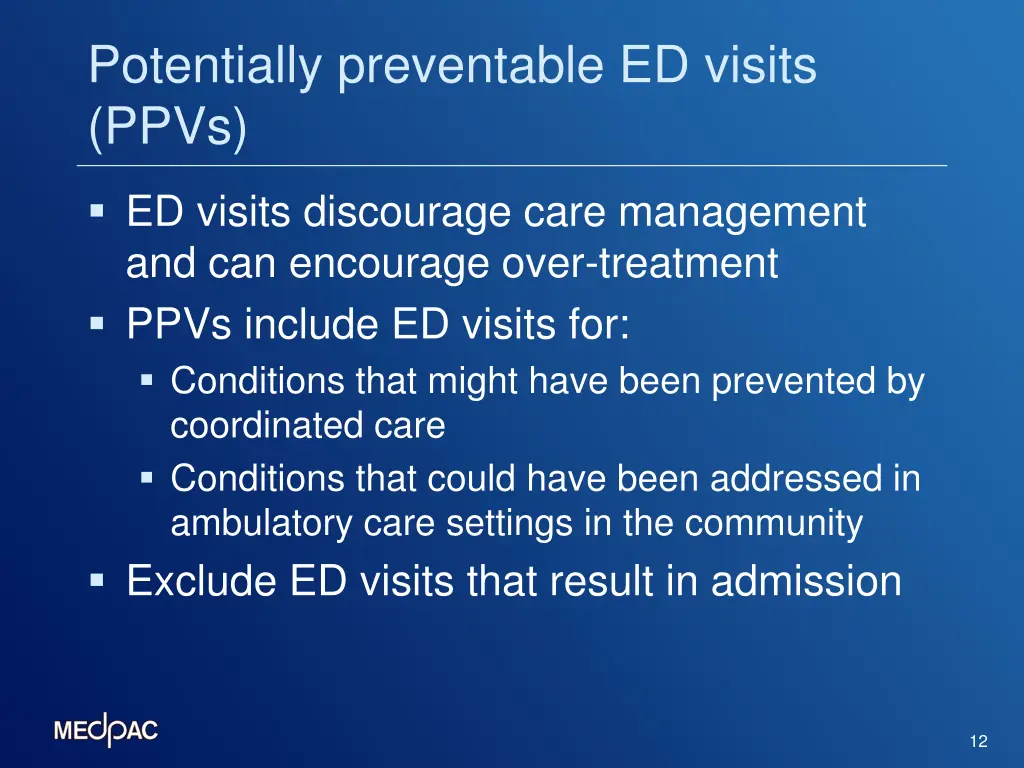 potentially preventable ed visits ppvs