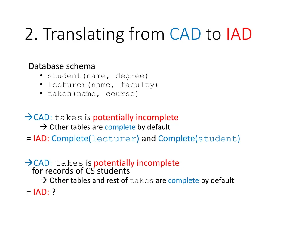 2 translating from cad to iad