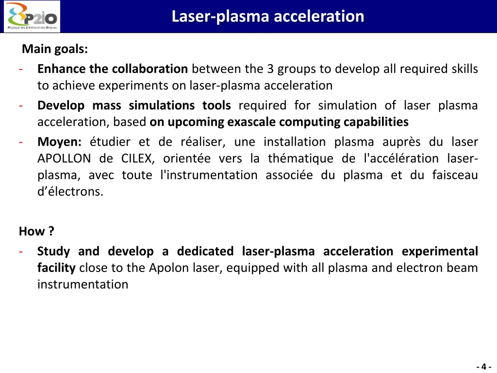 laser plasma acceleration 1