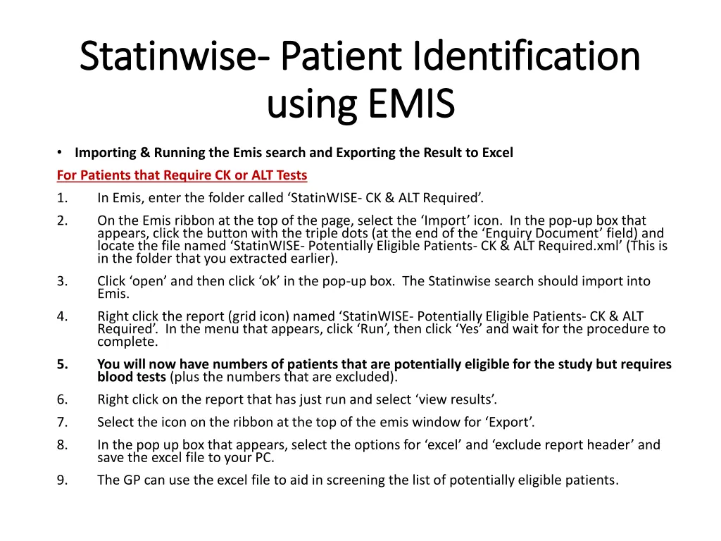 statinwise statinwise patient identification 1