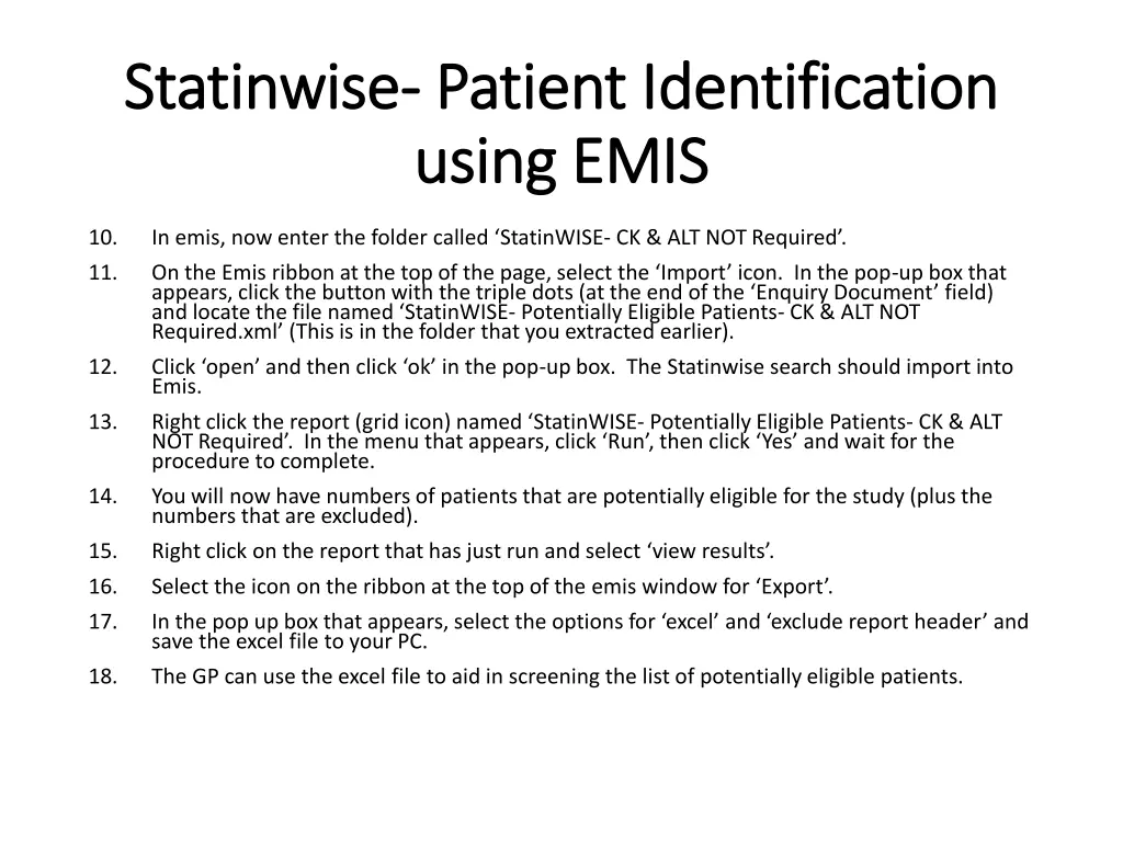 statinwise statinwise patient identification 2