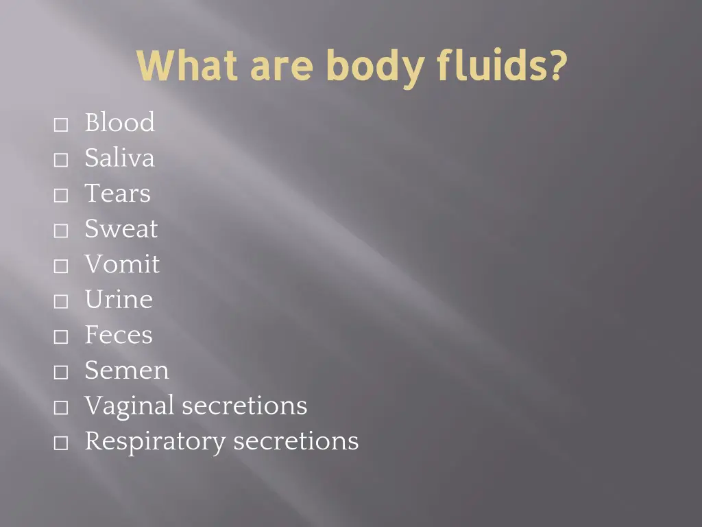 what are body fluids what are body fluids