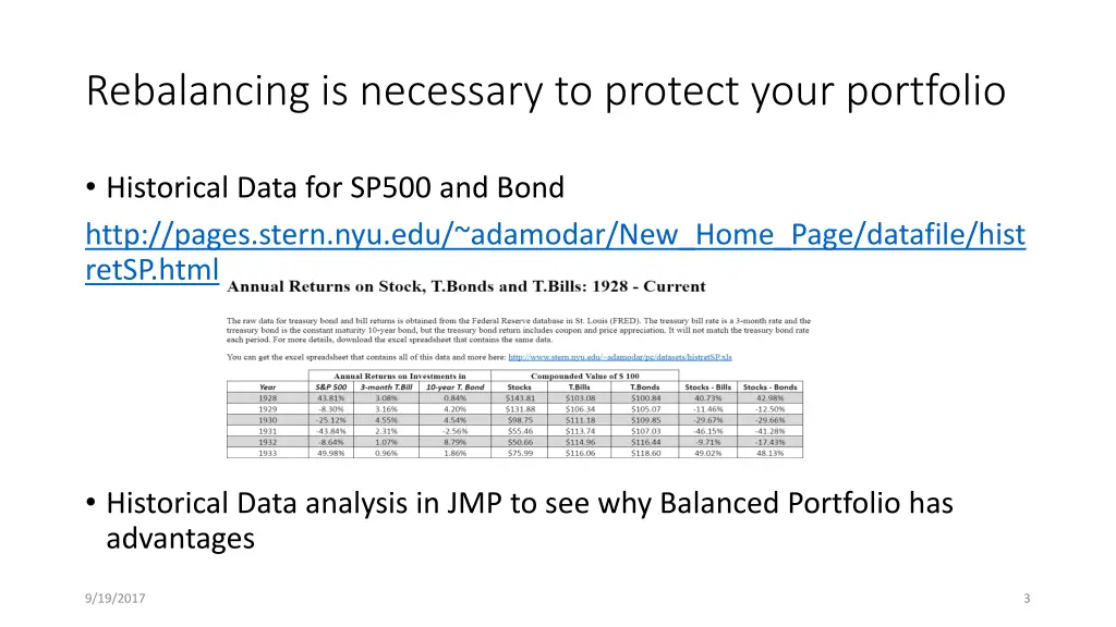 rebalancing is necessary to protect your portfolio