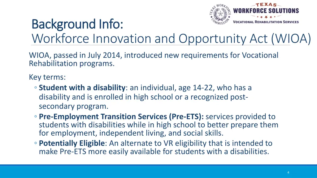 background info background info workforce