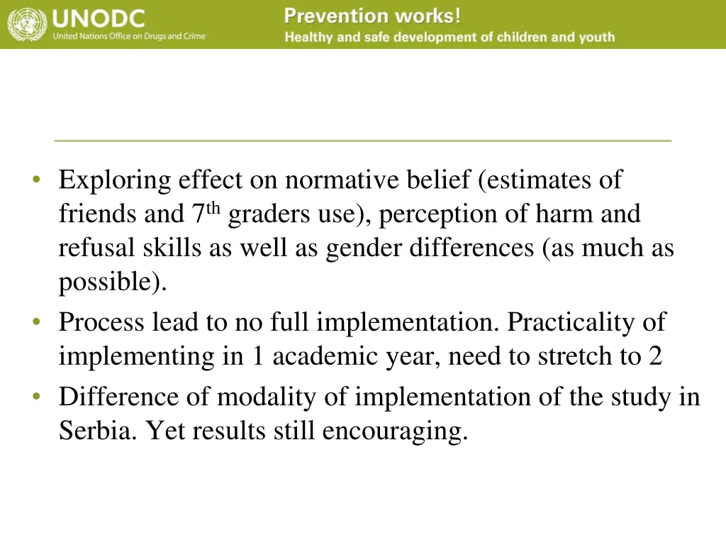 exploring effect on normative belief estimates