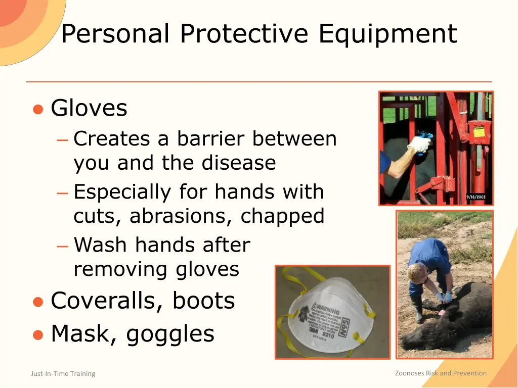 personal protective equipment