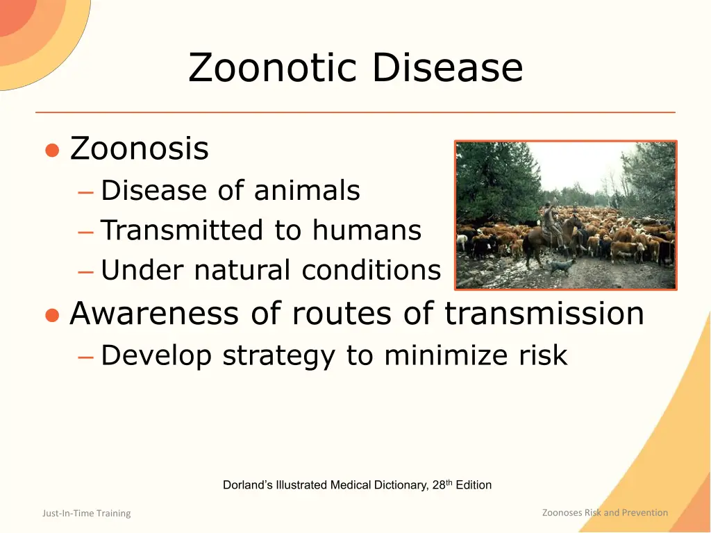 zoonotic disease