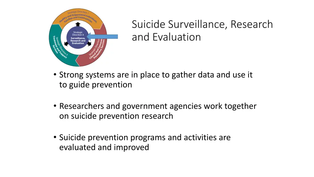 suicide surveillance research and evaluation