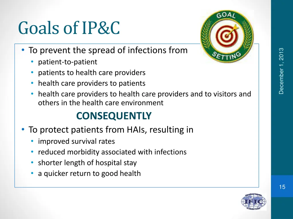 goals of ip c