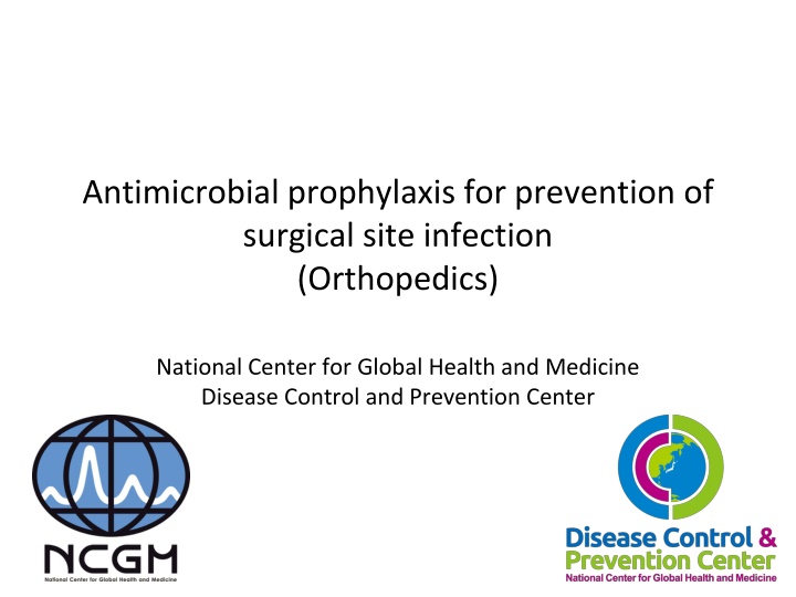 antimicrobial prophylaxis for prevention