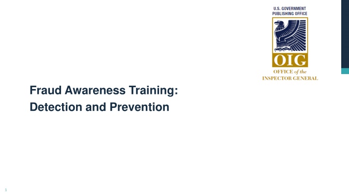 fraud awareness training detection and prevention