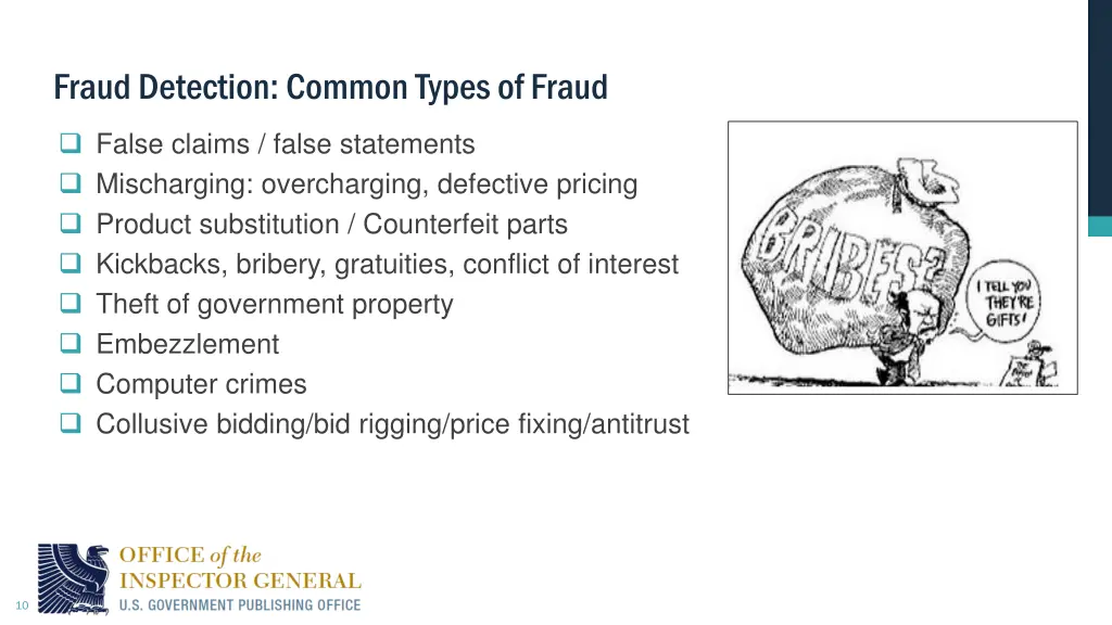 fraud detection common types of fraud