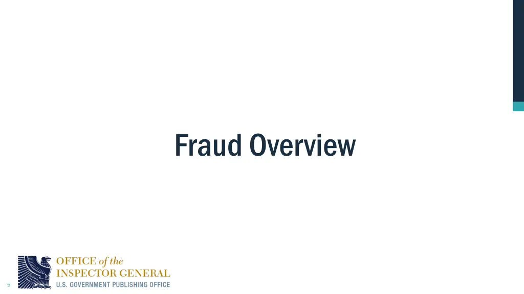 fraud overview