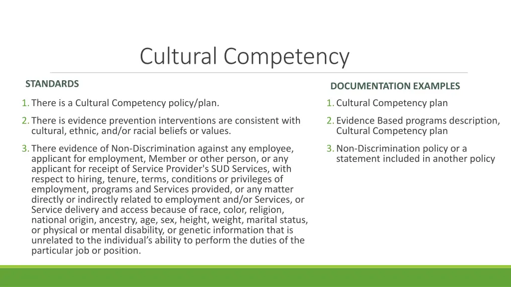 cultural competency