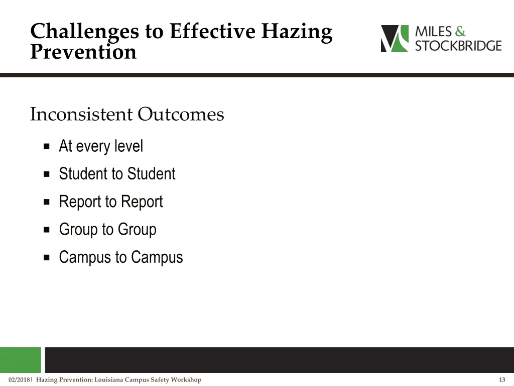 challenges to effective hazing prevention 4