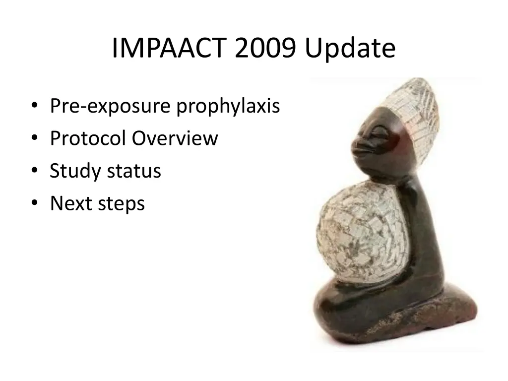 impaact 2009 update