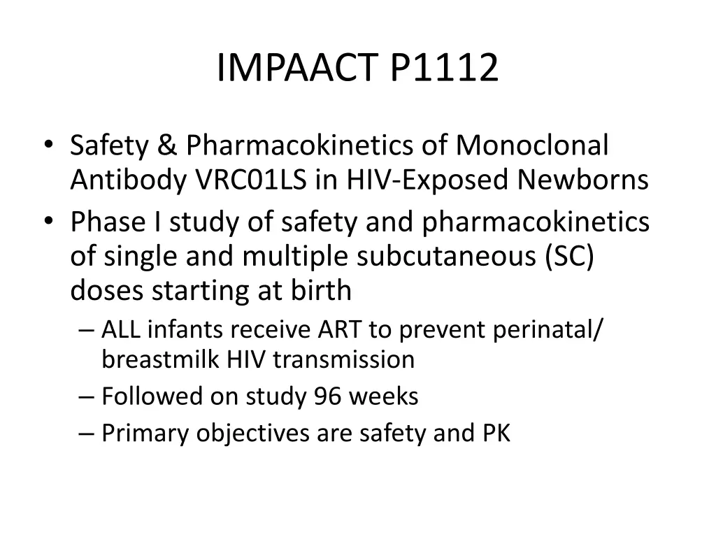 impaact p1112