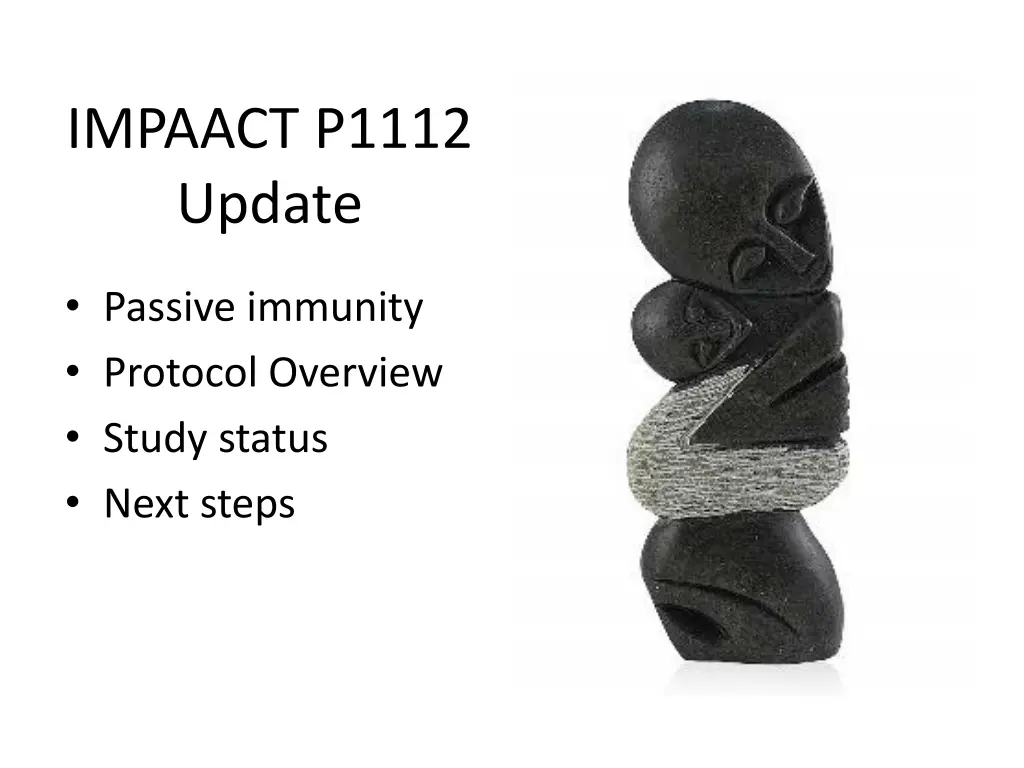 impaact p1112 update