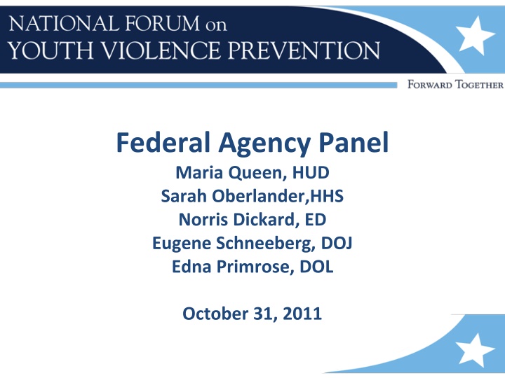 federal agency panel maria queen hud sarah