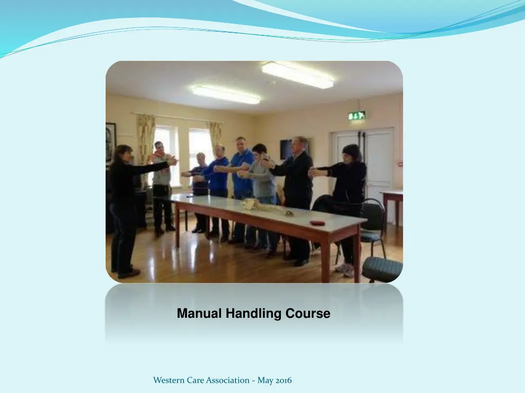 manual handling course