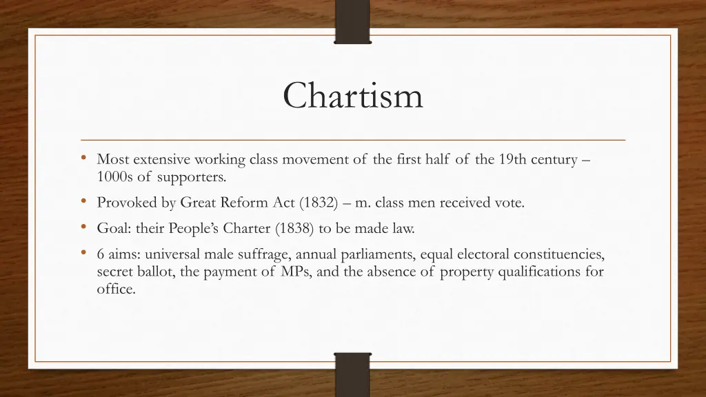 chartism