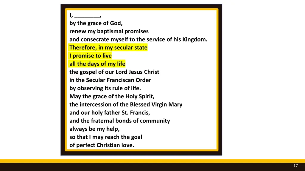 i by the grace of god renew my baptismal promises 2