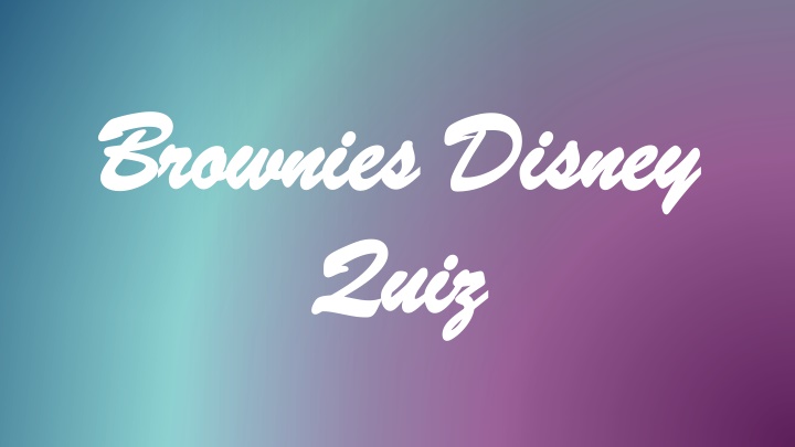 brownies disney brownies disney quiz quiz