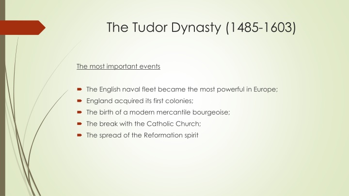 the tudor dynasty 1485 1603