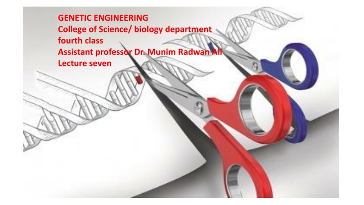 genetic engineering college of science biology