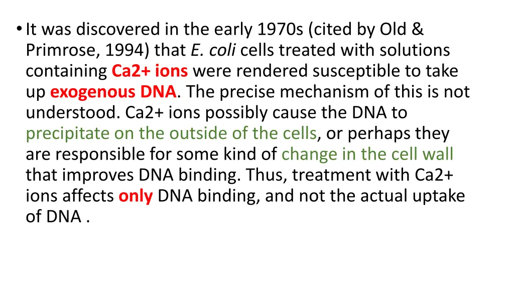 it was discovered in the early 1970s cited