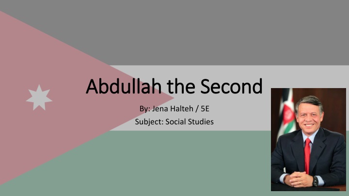 abdullah the second abdullah the second