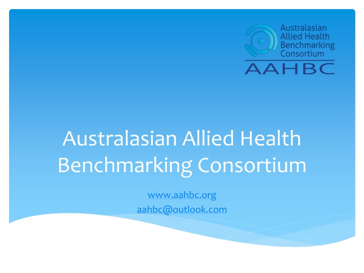 australasian allied health benchmarking consortium